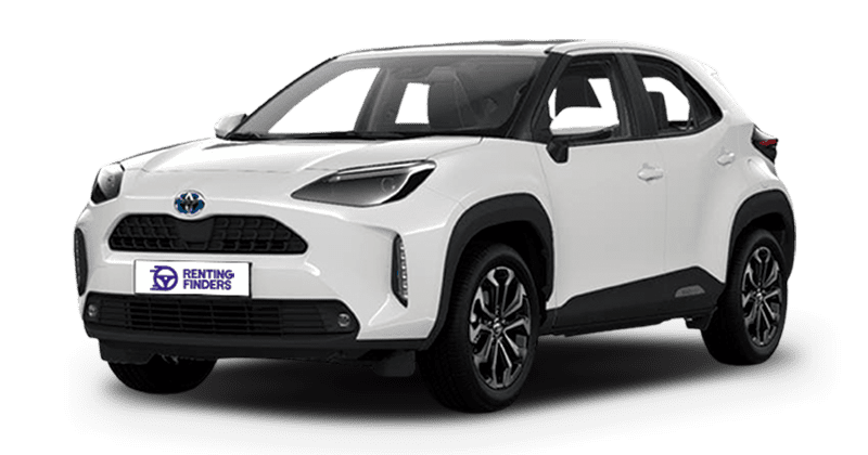 Renting Toyota Yaris Cross Active Tech B-SUV Híbrido Etiqueta ECO Automático Blanco Classic Renting Finders