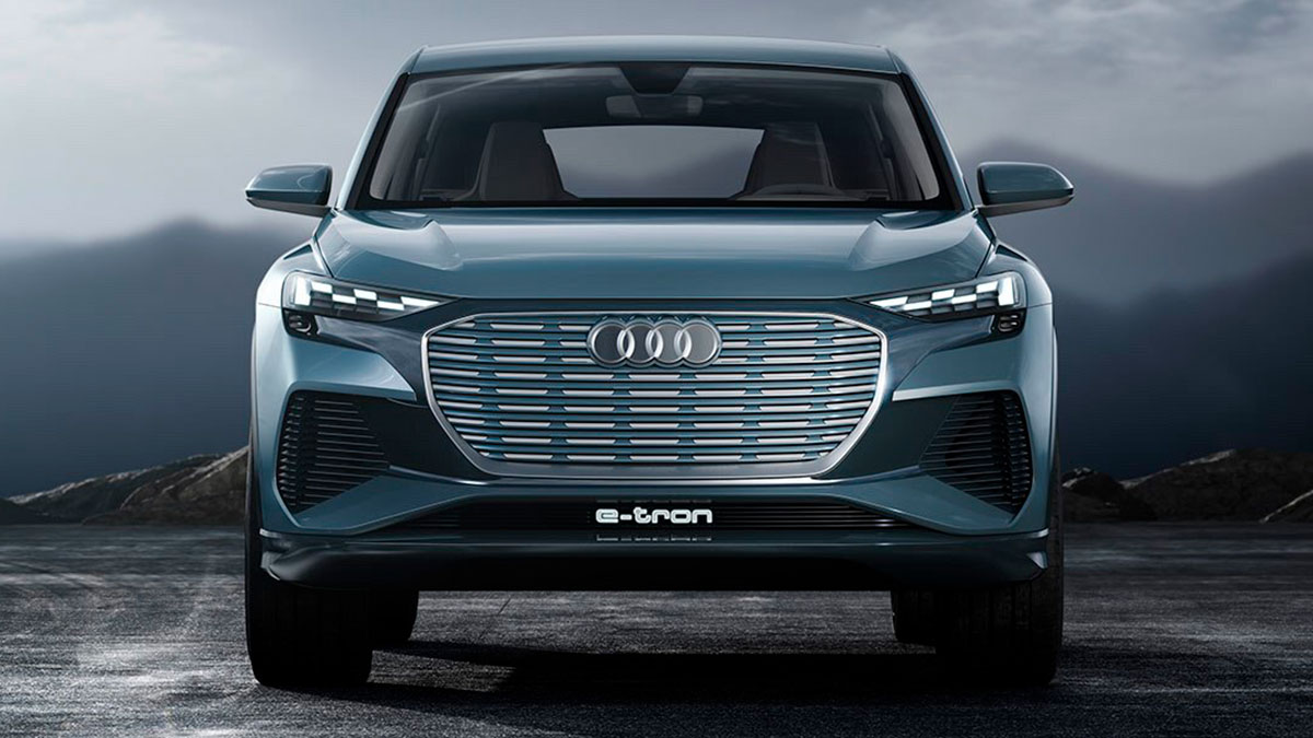 Diseño atrevido y futurista del Audi Q4 e-tron concept