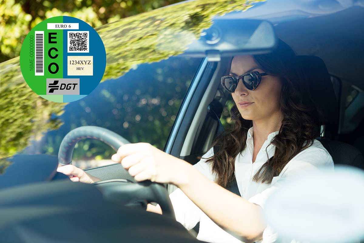 etiqueta eco dgt coche Porqué deberías tener una etiqueta ECO pegada en tu coche