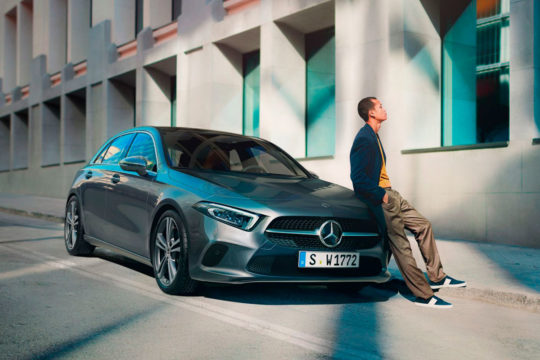Renting Mercedes Clase A