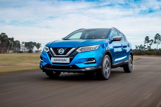 Renting Nissan Qashqai
