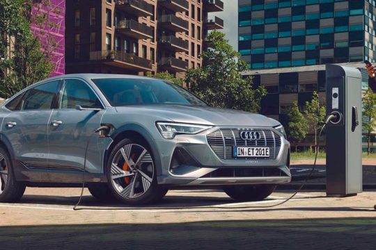 Renting Audi e-tron Sportback