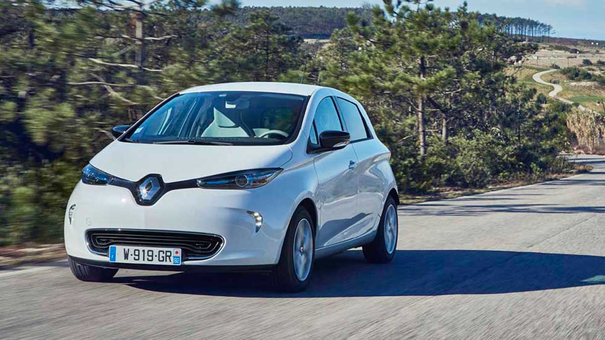 Los mejores coches eléctricos deportivos Renault Zoe blanco
