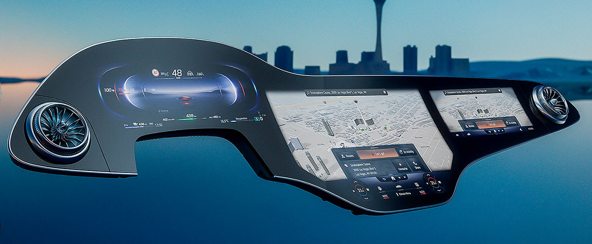 Conoce el Hyperscreen MBUX, el nuevo salpicadero de Mercedes-Benz