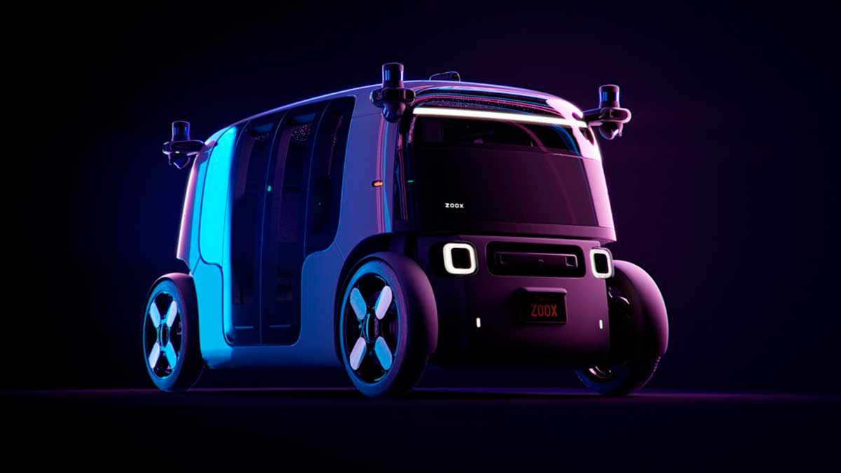 zoox robotaxi autonomo Descubre Zoox, el robotaxi de Amazon autónomo