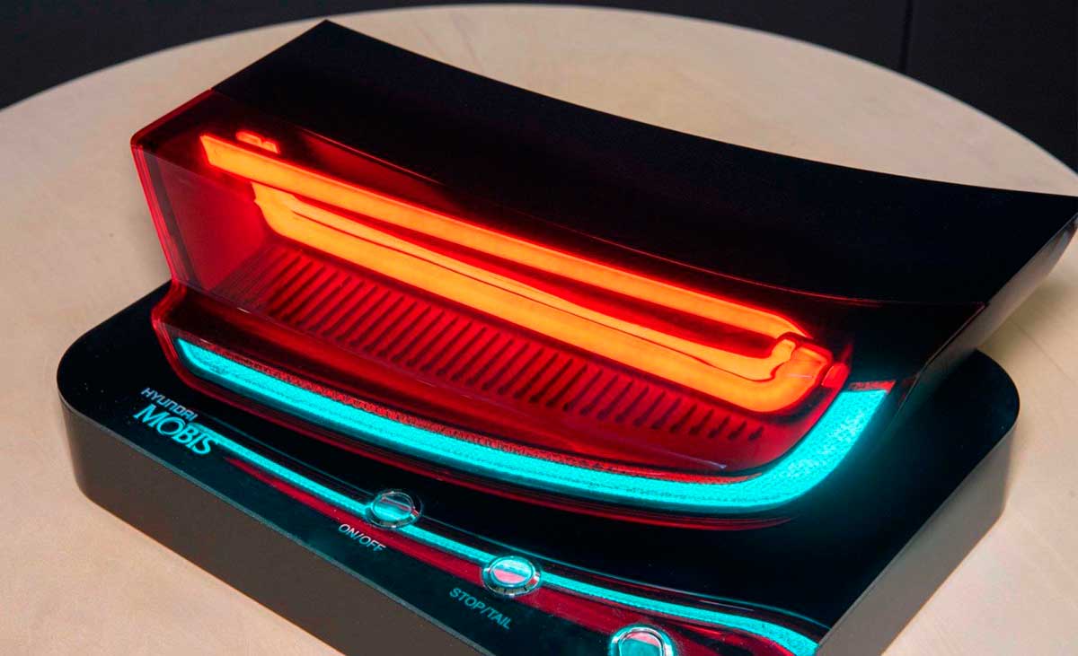 hyundai hled tecnologia coche iluminacion Hyundai HLED, la nueva tecnología de iluminación del futuro