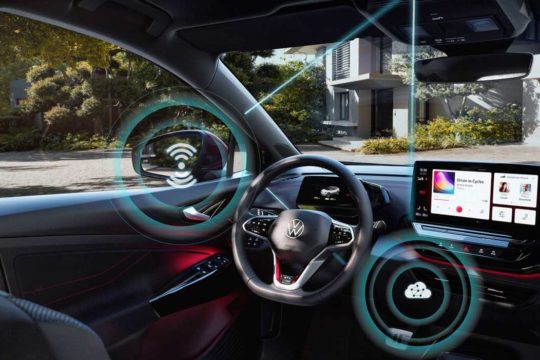 Volkswagen actualiza sus coches eléctricos desde la nube