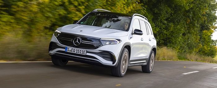 Renting Mercedes EQB 250