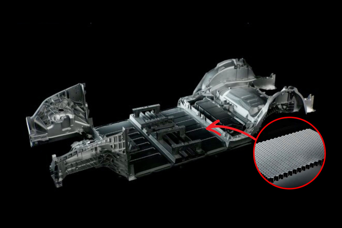 bateria estructural coche electrico tesla Así es la batería estructural del coche eléctrico