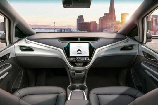 Así serán los coches sin volante ni pedales