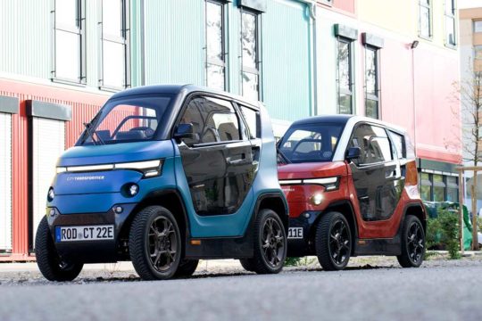 Conoce el CT-1, el coche plegable para ciudad