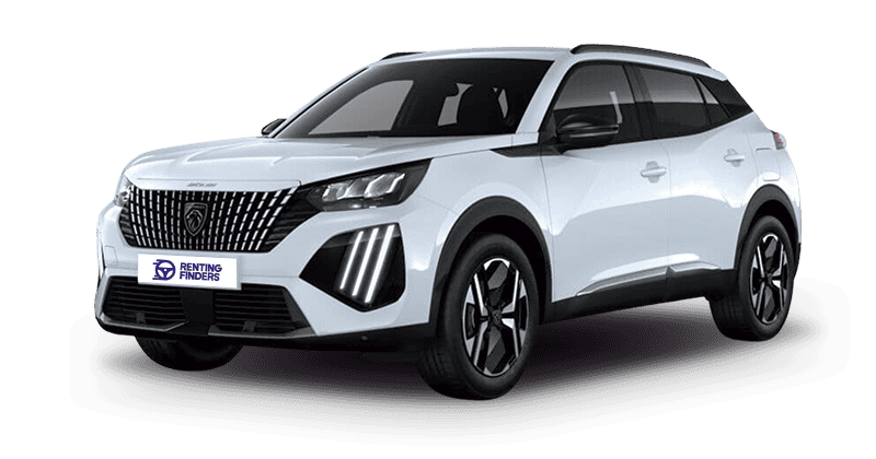 Renting Nuevo Peugeot 2008 Allure SUV Manual Gasolina Blanco Okenite Renting Finders
