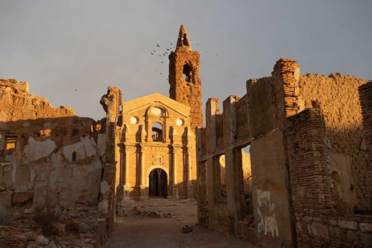 Pueblos encantados de España: Belchite, Zaragoza