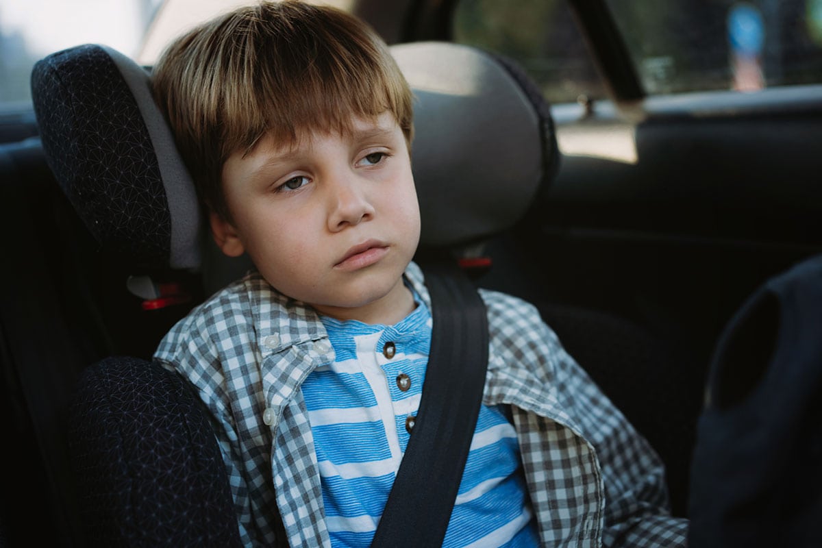 como evitar marearse coche Cómo evitar marearse al ir en coche