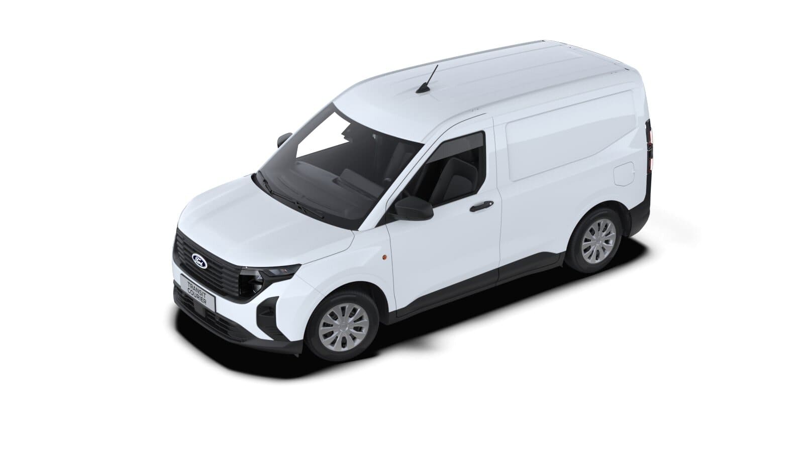 Renting Nueva Ford Transit Courier Van Model Year 2024 Blanco Sólido Furgoneta Industrial Manual