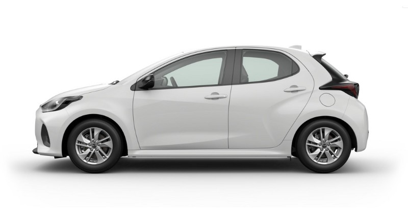 Renting Mazda 2 Centre-Line Compacto Híbrido Automático Etiqueta ECO Lunar White Renting Finders