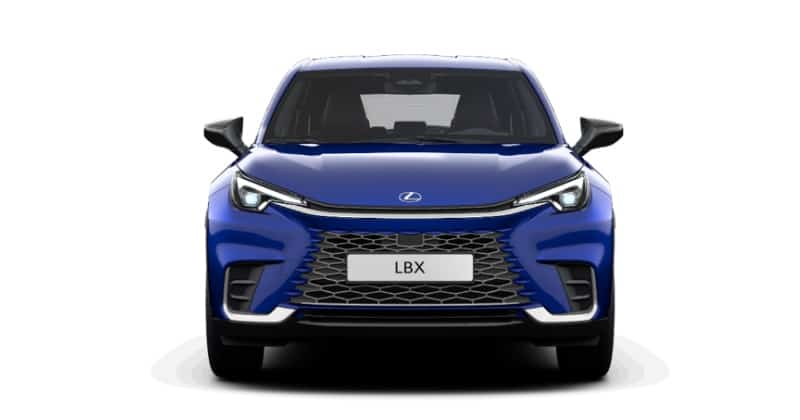 Renting Lexus LBX Elegant SUV Híbrido Azul Menorca Etiqueta ECO