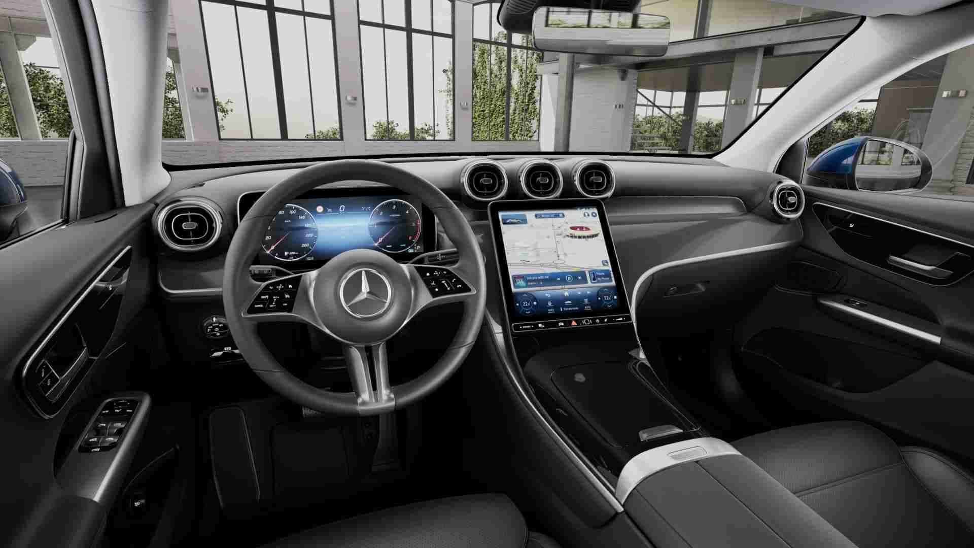 Renting Mercedes Benz GLC 220d 4Matic SUV Coupé Automático Micro-Híbrido Diesel Etiqueta ECO Interior