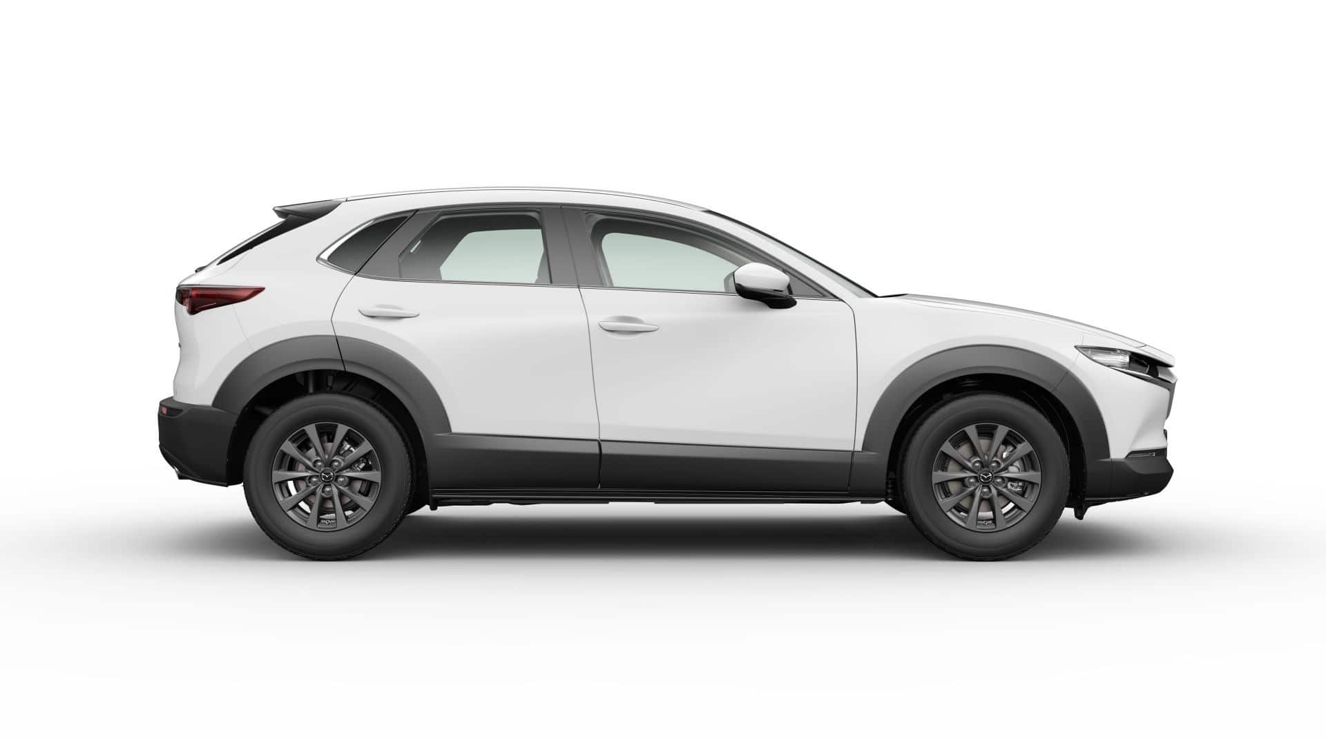 Renting Mazda CX-30 Prime-Line SUV Arctic White MHEV Micro-Híbrido Etiqueta ECO