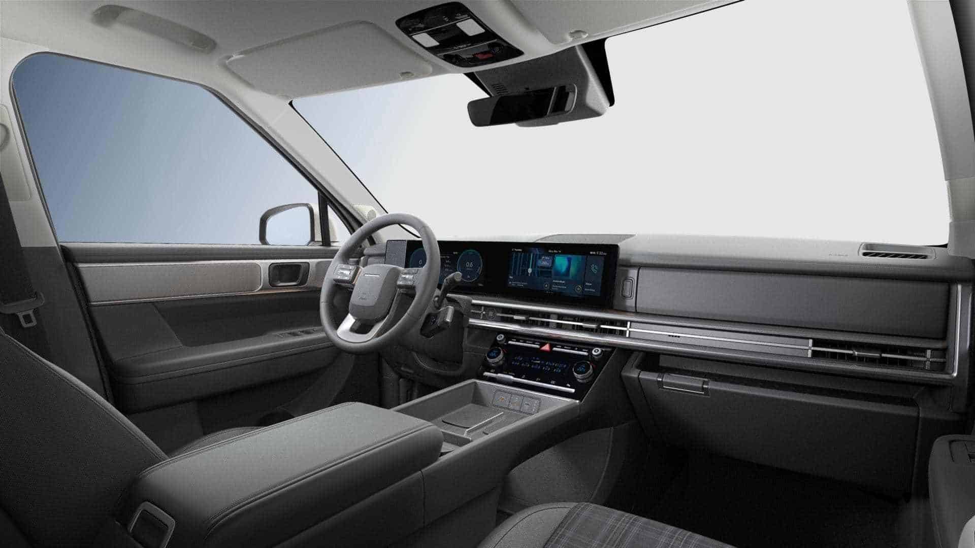 Renting New Hyundai Santa Fe Maxx SUV 7 Plazas PHEV Etiqueta 0 Interior