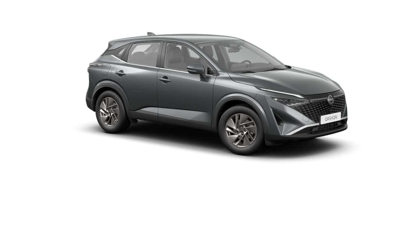 Renting New Nissan Qashqai MHEV Acenta SUV Micro Híbrido Etiqueta ECO Manual Skyline Grey Renting Finders