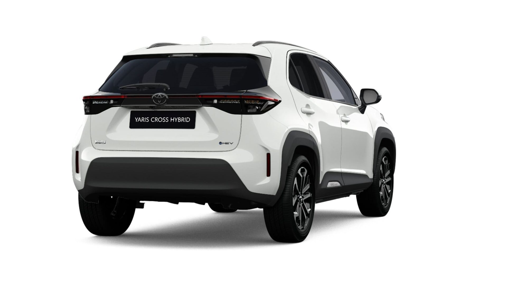 Renting New Toyota Yaris Cross Active Plus B-SUV Híbrido Automático Etiqueta ECO Blanco Classic Renting Finders