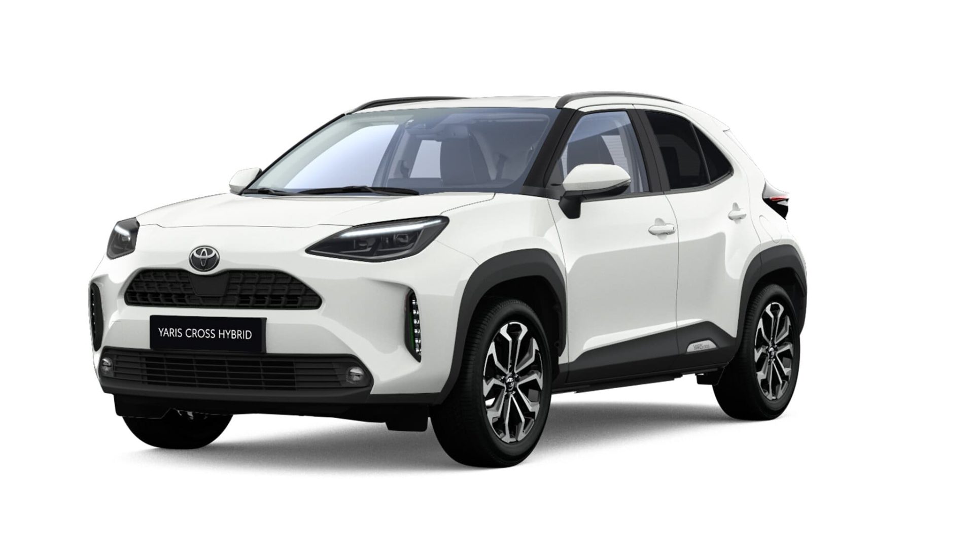 Renting New Toyota Yaris Cross Active Plus B-SUV Híbrido Automático Etiqueta ECO Blanco Classic Renting Finders