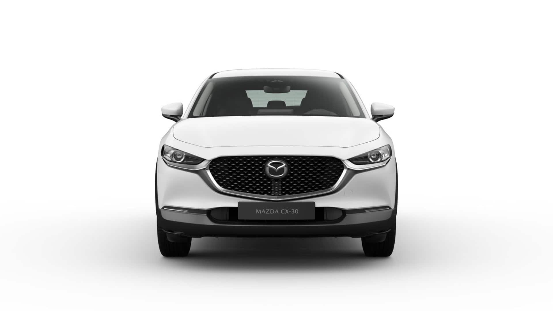 Renting Mazda CX-30 Prime-Line SUV Arctic White MHEV Micro-Híbrido Etiqueta ECO