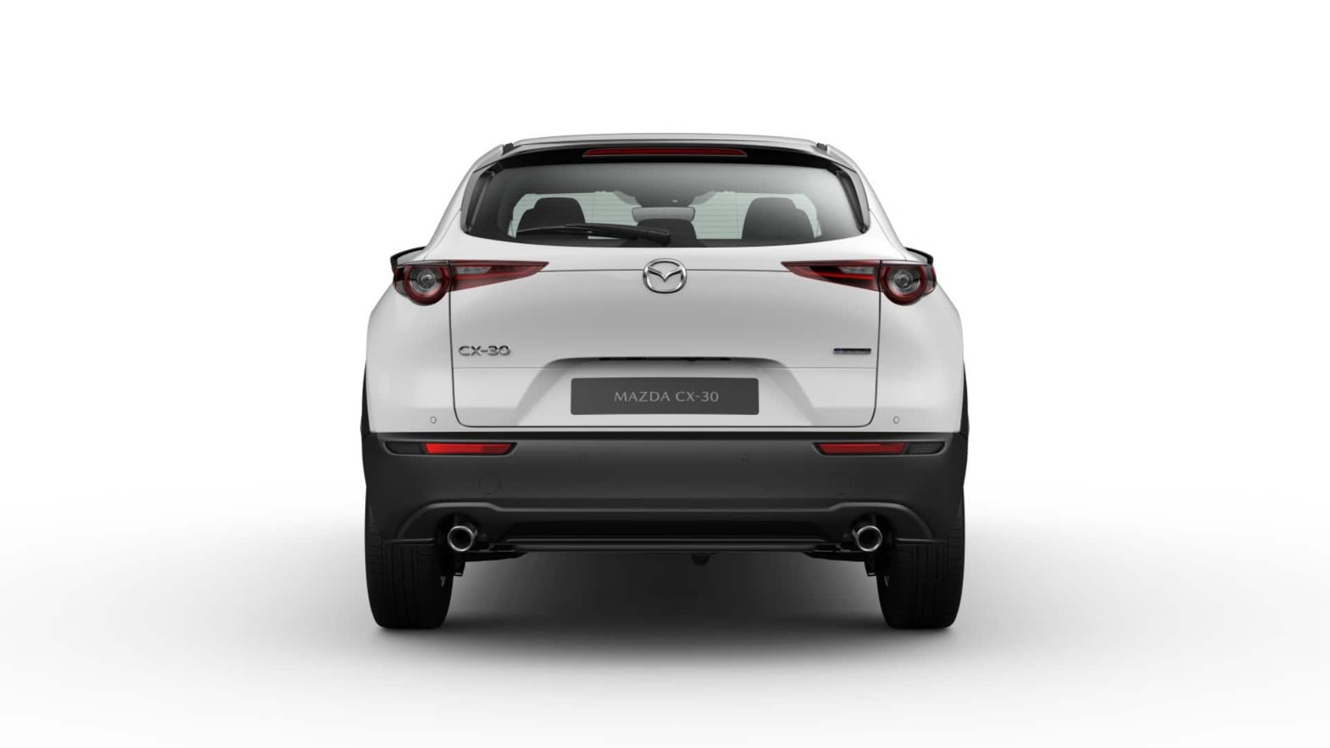 Renting Mazda CX-30 Prime-Line SUV Arctic White MHEV Micro-Híbrido Etiqueta ECO