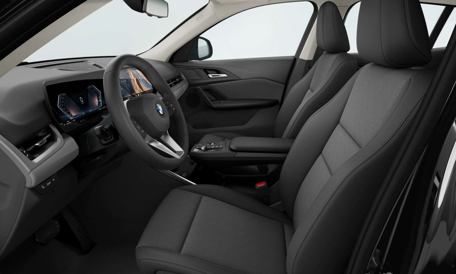 Renting Nuevo BMW X2 sDrive20d SUV Diésel Automático Etiqueta ECO Black Solid Renting Finders Asientos