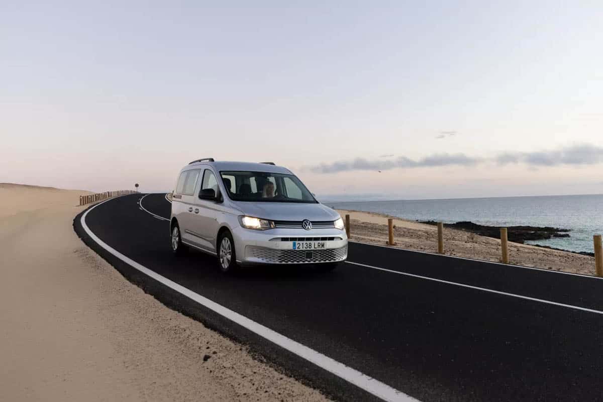 Volkswagen Caddy de renting para autónomos