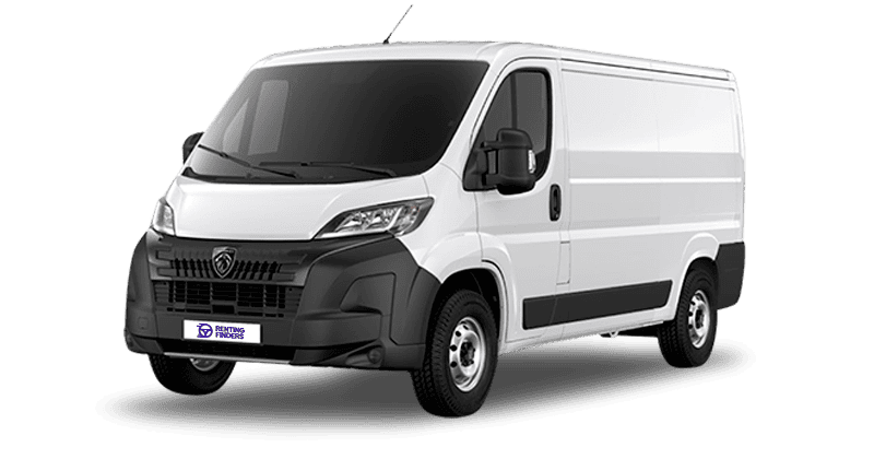 Renting New Peugeot Boxer L2H1 Furgoneta 3 Plazas Blanco Renting Finders