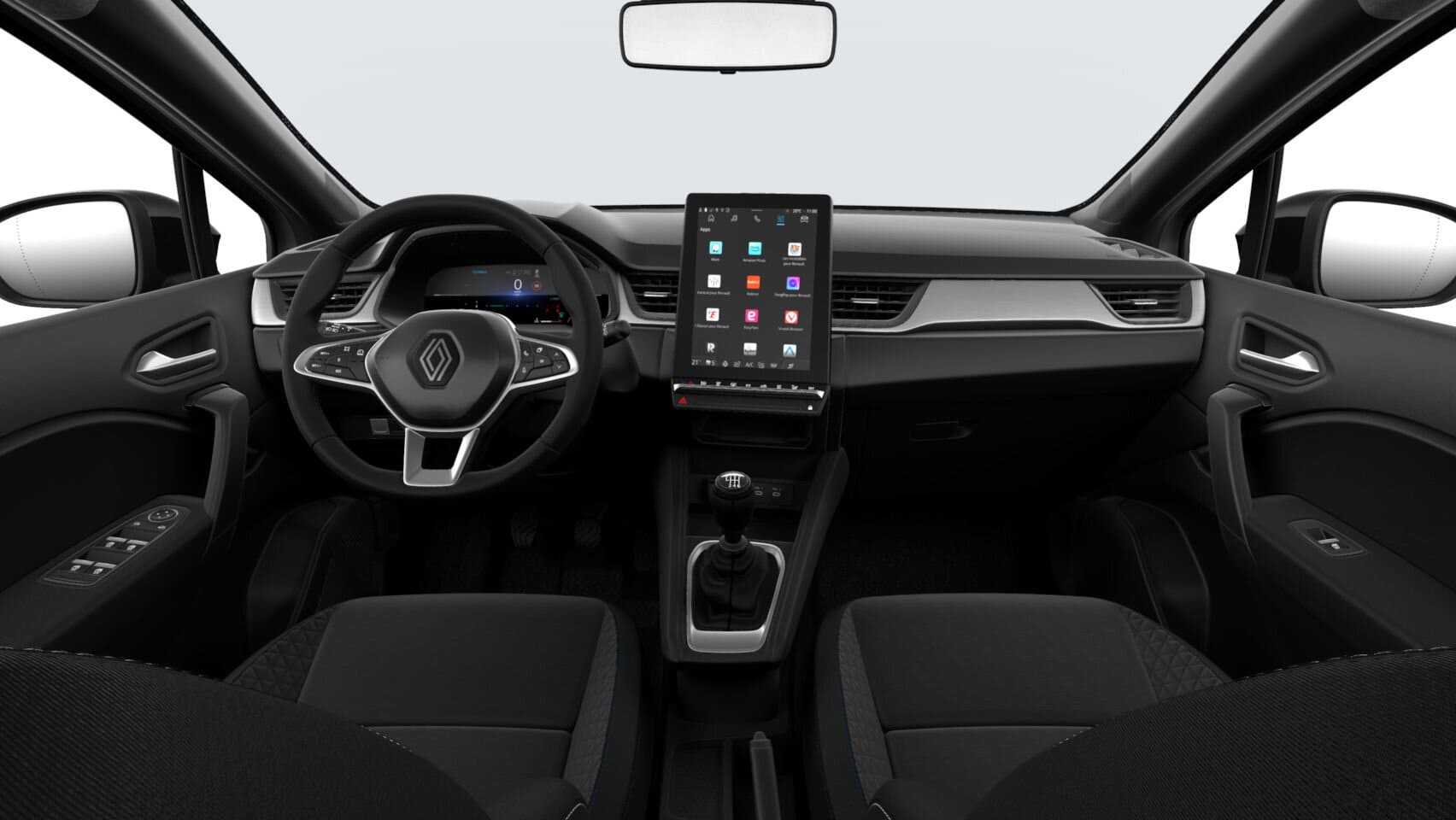 Renting New Renault Captur Evolution ECO-G B-SUV Manual GLP-Gasolina Etiqueta ECO Volante