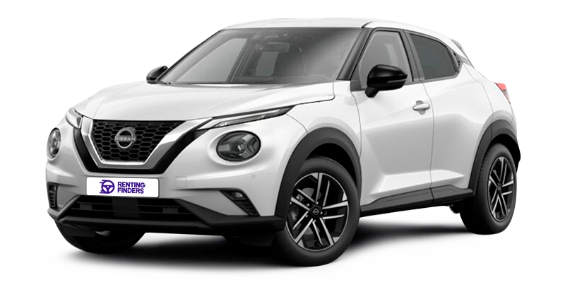 Renting Nissan Juke N-Connecta SUV Sapporo White Renting Finders