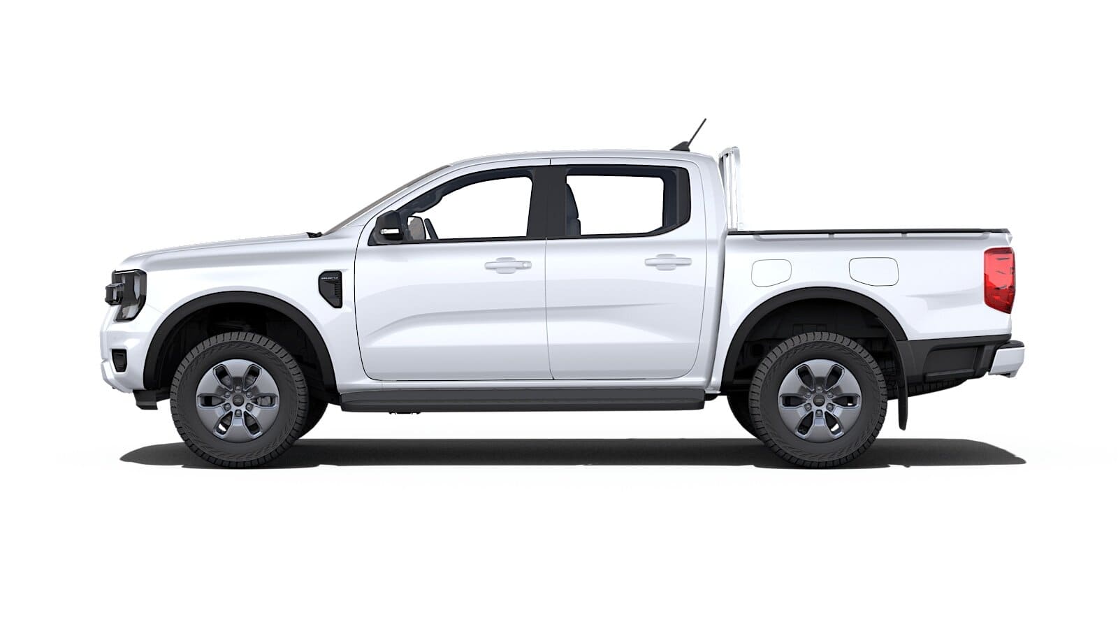 Renting New Ford Ranger XLT Doble Cabina Blanco Pick-up Automático PHEV Híbrido-Enchufable 5 Plazas Etiqueta 0
