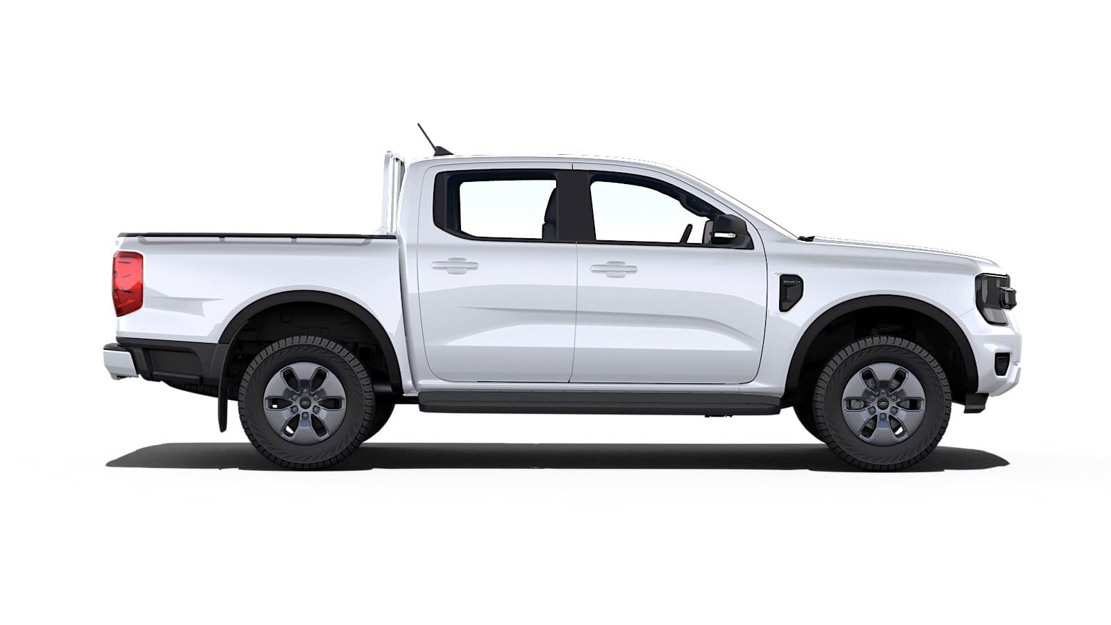 Renting New Ford Ranger XLT Doble Cabina Blanco Pick-up Automático PHEV Híbrido-Enchufable 5 Plazas Etiqueta 0