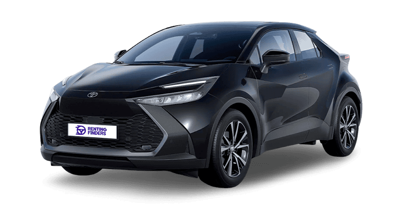 Renting Toyota C-HR Advance SUV Automático Híbrido Etiqueta ECO Negro Azabache Renting Finders