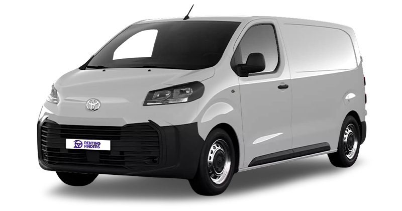 Renting New Toyota Proace Van L1 GX Blanco Polar Furgoneta Industrial Manual 3 Plazas Renting Finders
