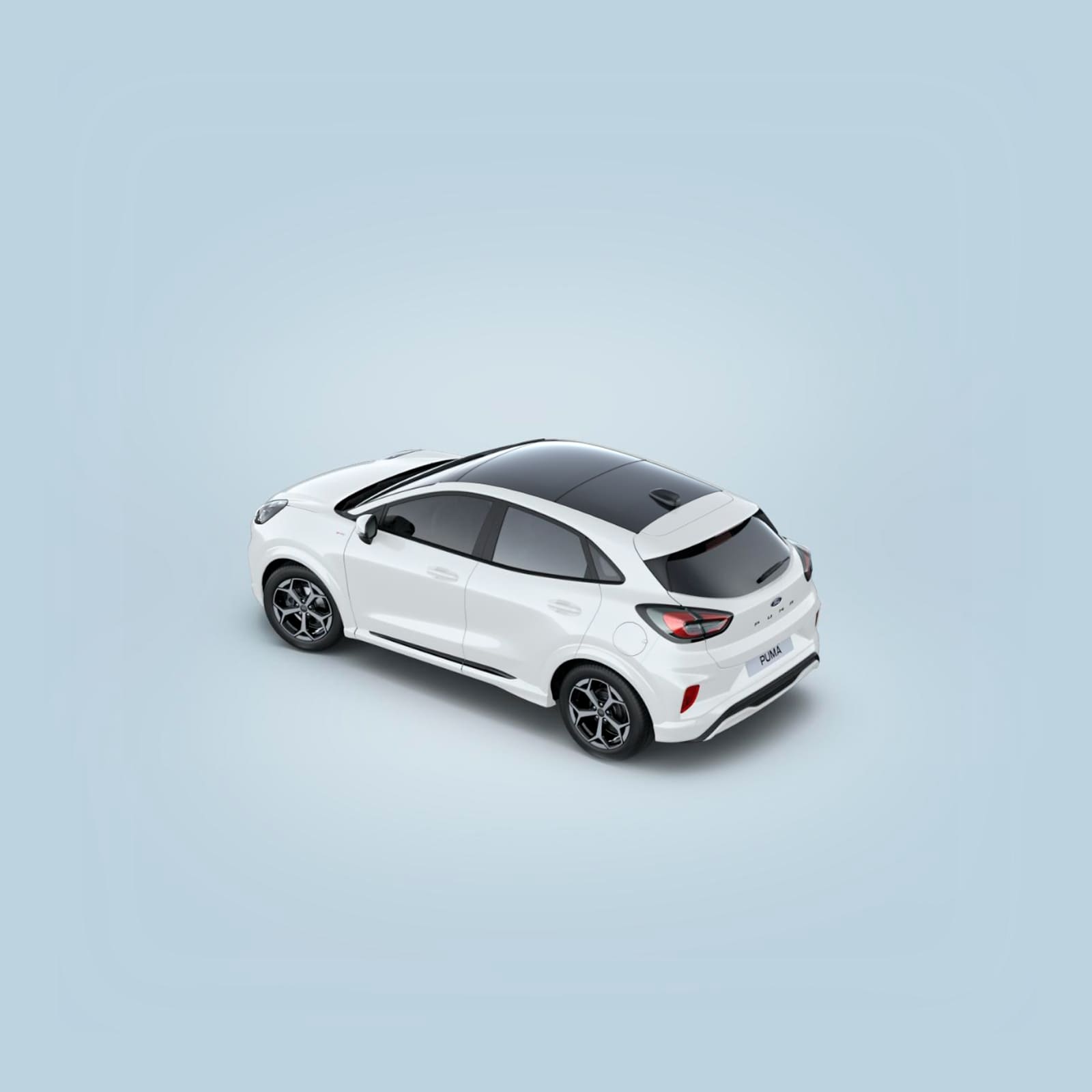 Renting New Ford Puma ST-Line Blanco SUV MHEV Micro-Híbrido Etiqueta ECO Techo Panorámico Renting Finders