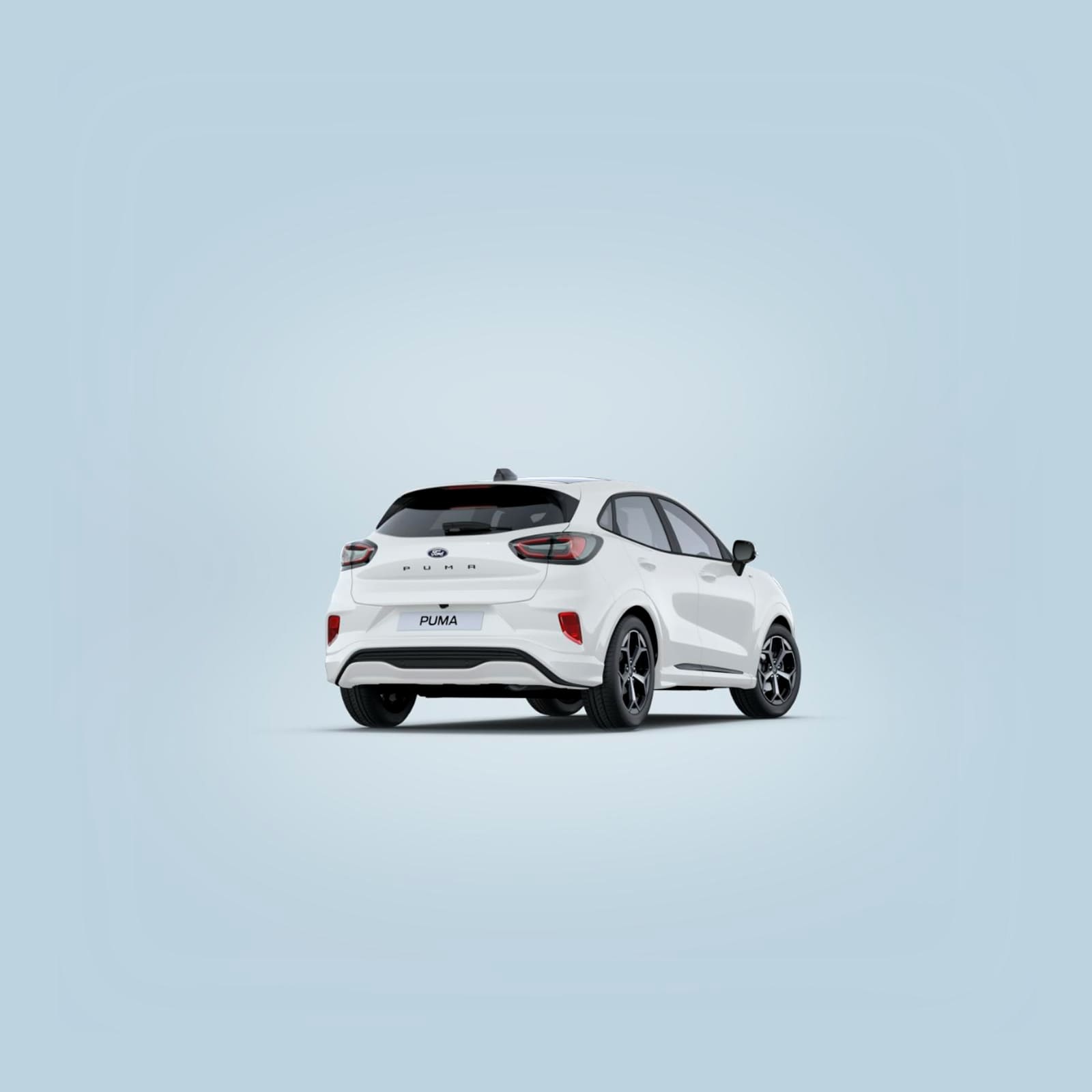 Renting New Ford Puma ST-Line Blanco SUV MHEV Micro-Híbrido Etiqueta ECO Techo Panorámico Renting Finders