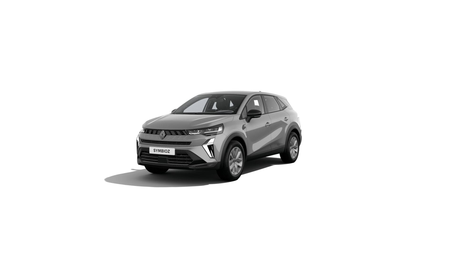 Renting New Renault Symbioz Evolution E-Tech Full Hybrid Gris Zinc SUV Automático Híbrido Etiqueta Eco Renting Finders