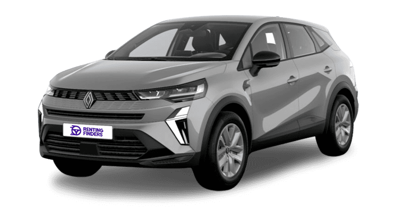Renting New Renault Symbioz Evolution E-Tech Full Hybrid Gris Zinc SUV Automático Híbrido Etiqueta Eco Renting Finders