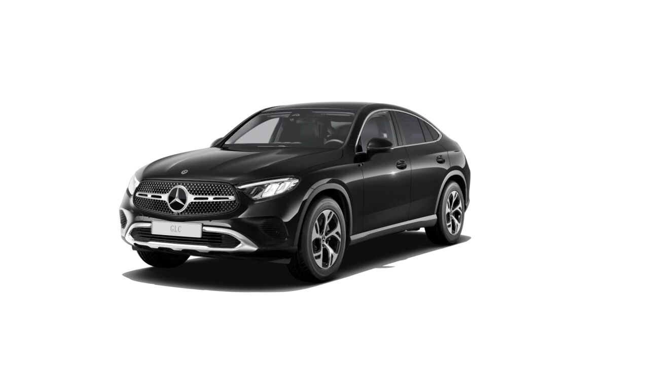 Renting Mercedes-Benz GLC Coupé 220d 4MATIC Avantagarde Advanced Plus Negro Obsidiana SUV Coupé 4x4 Automático