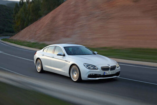 Renting BMW Serie 6 Gran Coupé Berlina