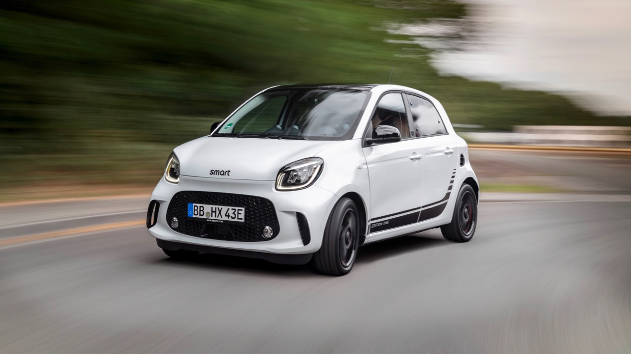 Renting Smart EQ Forfour Compacto Urbano 4 Plazas Eléctrico Automático Etiqueta 0 Renting Finders