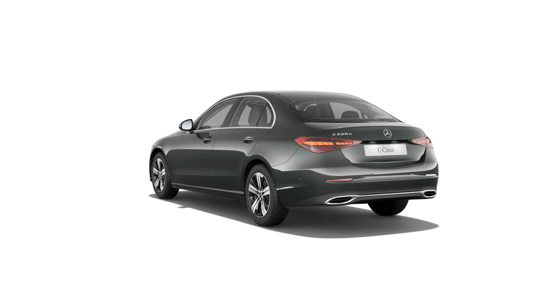 Renting Mercedes-Benz Clase C 220 d Gris Grafito Berlina Automático
