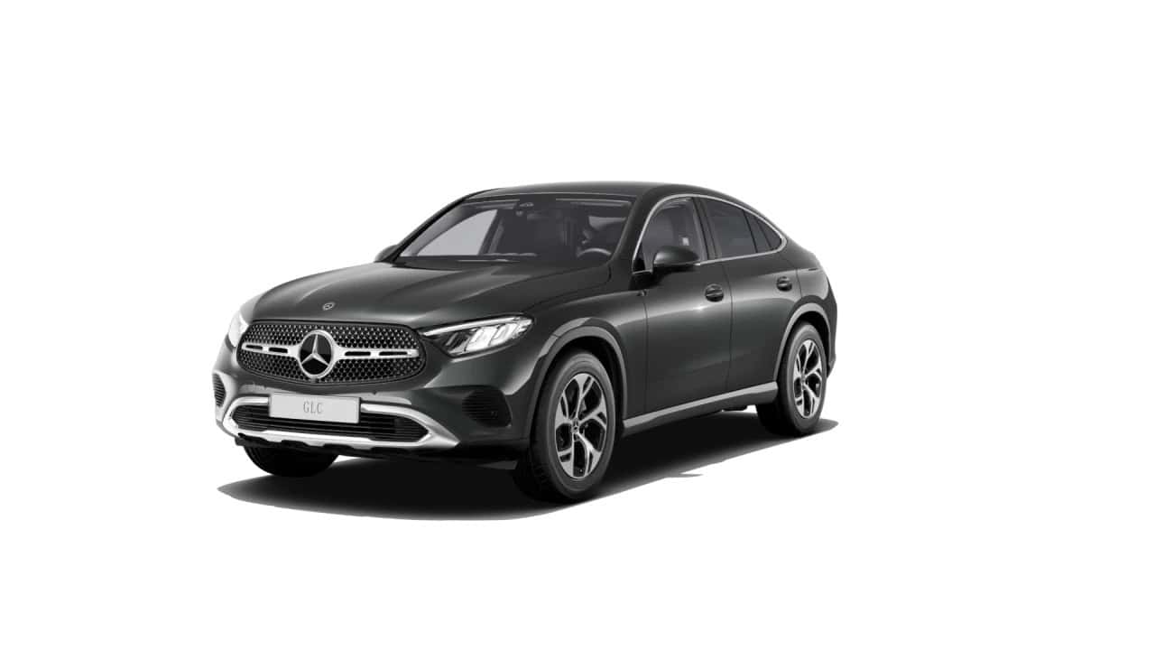 Renting Mercedes-Benz GLC Coupé 220d 4MATIC Avantagarde Advanced Plus Gris Grafito SUV Coupé 4x4 Automático
