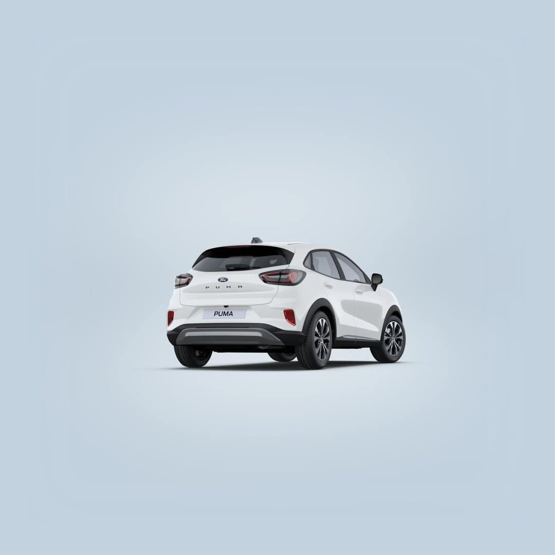 Renting New Ford Puma Titanium Blanco Frozen SUV MHEV Micro-Híbrido Etiqueta ECO
