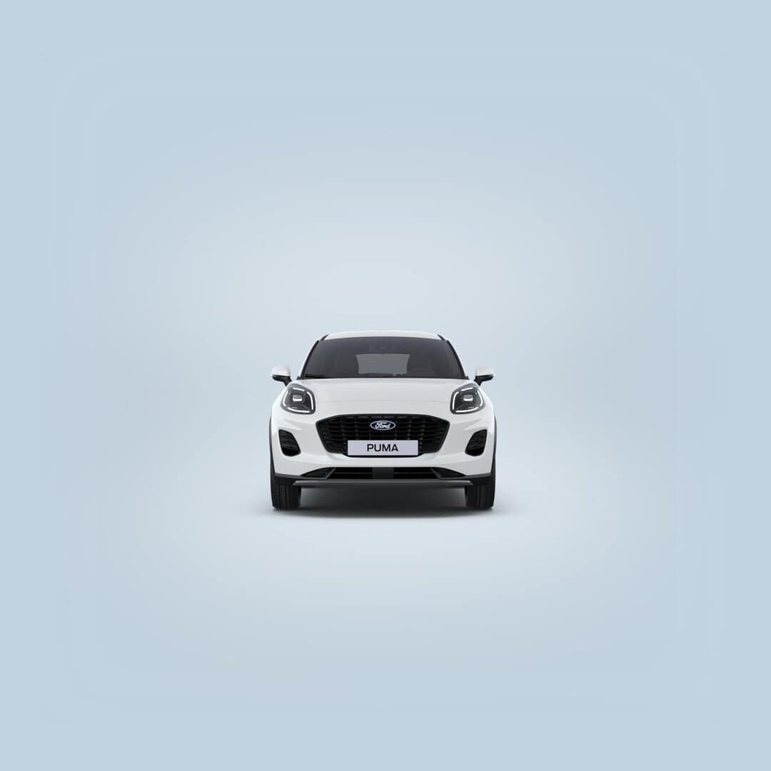 Renting New Ford Puma Titanium Blanco Frozen SUV MHEV Micro-Híbrido Etiqueta ECO