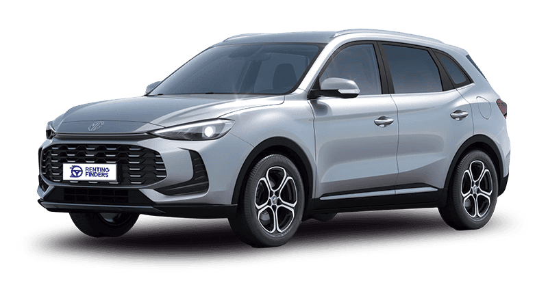 Renting New MG ZS Hybrid+ Comfort Cosmic Silver SUV Híbrido Automático Etiqueta ECO Renting Finders